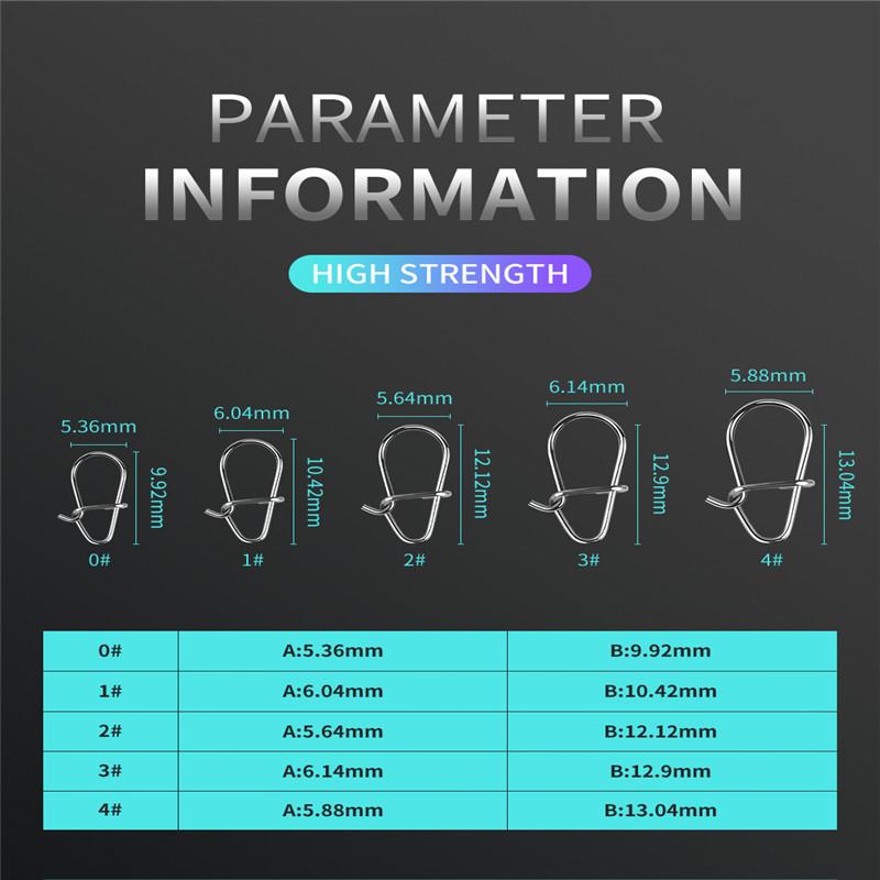 0 #1 #1 #2 #3#4# Conector de pescuit din oțel inoxidabil Lagăr cu știfturi Accesorii pentru echipament de pescuit cu baionetă rotativă