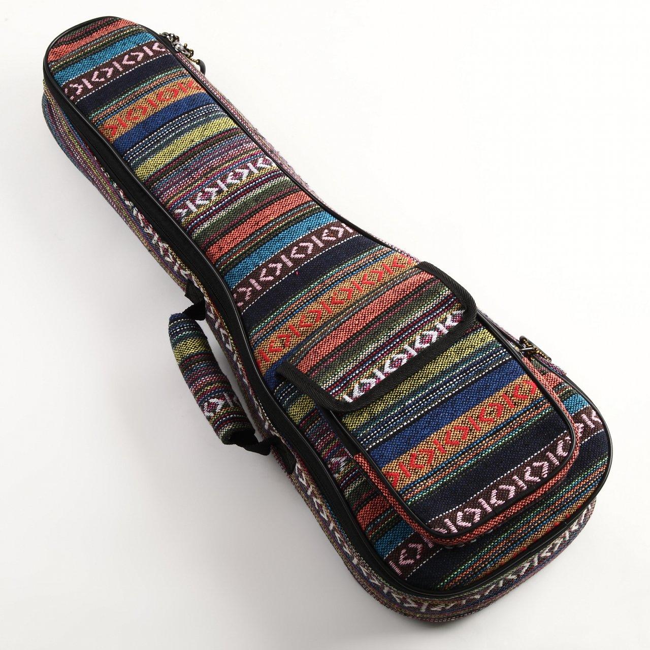 

GONKISS Ethnic-Style Ukulele Case/Soft Case (Soprano)