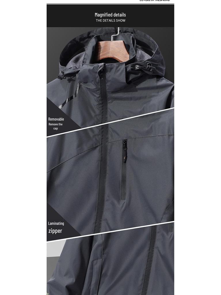 2025 Windproof Waterproof Outdoor Couple's Mountaineering Jacket