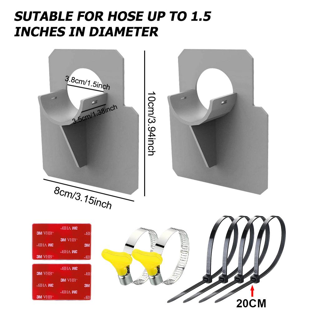 Swimming Pool Pipe Holder Hose Bracket Mount Supports Pipes 30-38mm for Intex Square Swimming Pool Frame Support Parts