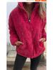 Women's Autumn/Winter Corduroy Stand-Up Collar Jacket with Long Sleeves & Pockets