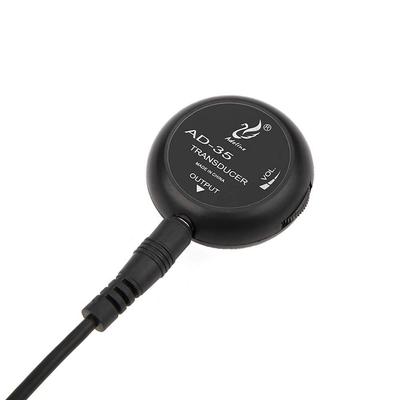 Piezo Microphone Transducer AD35 Mini Piezo Pickup Contact Microphone Transducer for Acoustic and Ukulele Guitar, Violin,