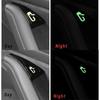 8pcs Luminous Car Open Door Button Stickers For Tesla Model 3 Y Reminder Door Open Sticker Armrest Window Lift Button Switch