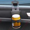 Plastic Cup Holder, BlackCar Cup Holder Side Window Backseat Hangings Water Cup Drink Bottle Organizers Stand