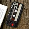 Vintage Cassette Phone Case For iPhone 17,16,15,14,13,12,11 Plus,Pro Max,XS,Colorful Silver Phone case Funda Cover
