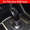 car suede leather gear shift knob cover trim frame F For Alfa Romeo Stelvio 2017 2018 Giulia 2016 2017 2018 interior decorations