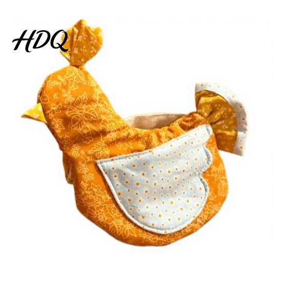 Adult Size Oven Mitt 1 Pc Handmade Quilted Chicken Mitt Heat Resistant Non-slip Glove Pot Holder Rustic Farmhouse Kitchen Gloves for Cooking Baking