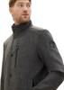 Tom Tailor Coat with a Multi-layered Pattern (1037362) Dark Gray Black Herringbone