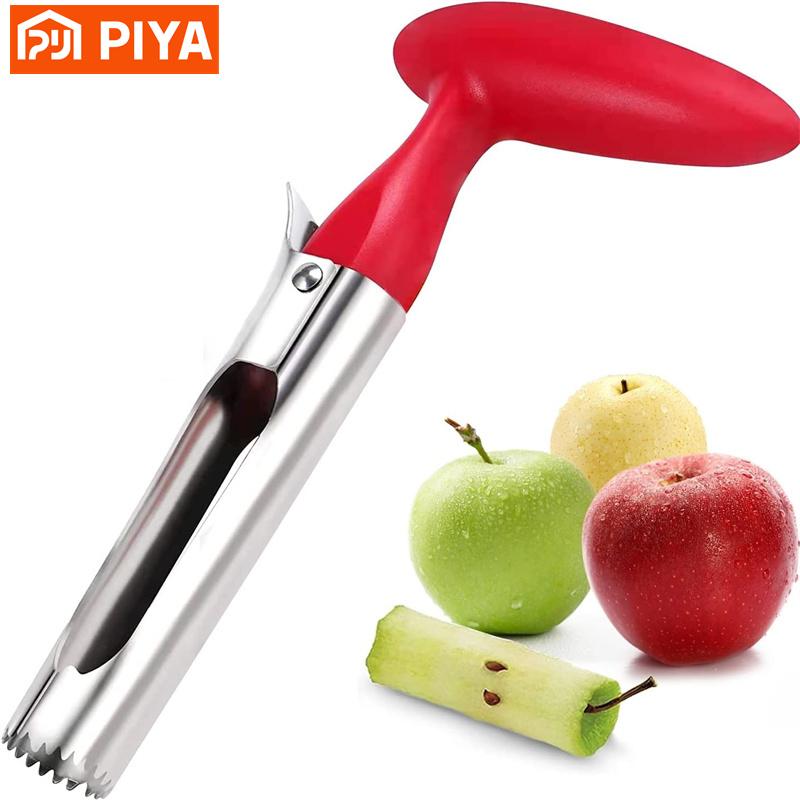 Premium Apple Corer and Slicer Tool Fruit Remover Pear Bell Pepper Coconut Pineapple Durable Kitchen Tool Portable App Cutter