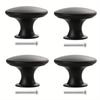 4 Pieces Of Vintage Cabinet Knobs, Antique Bronze Cabinet Door Handle Knobs, Drawer Handle Knobs With Screws For Home Furniture
