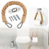Towel Hanging Rope Toilet Paper Holder Home Hotel Bathroom Handmade Retro