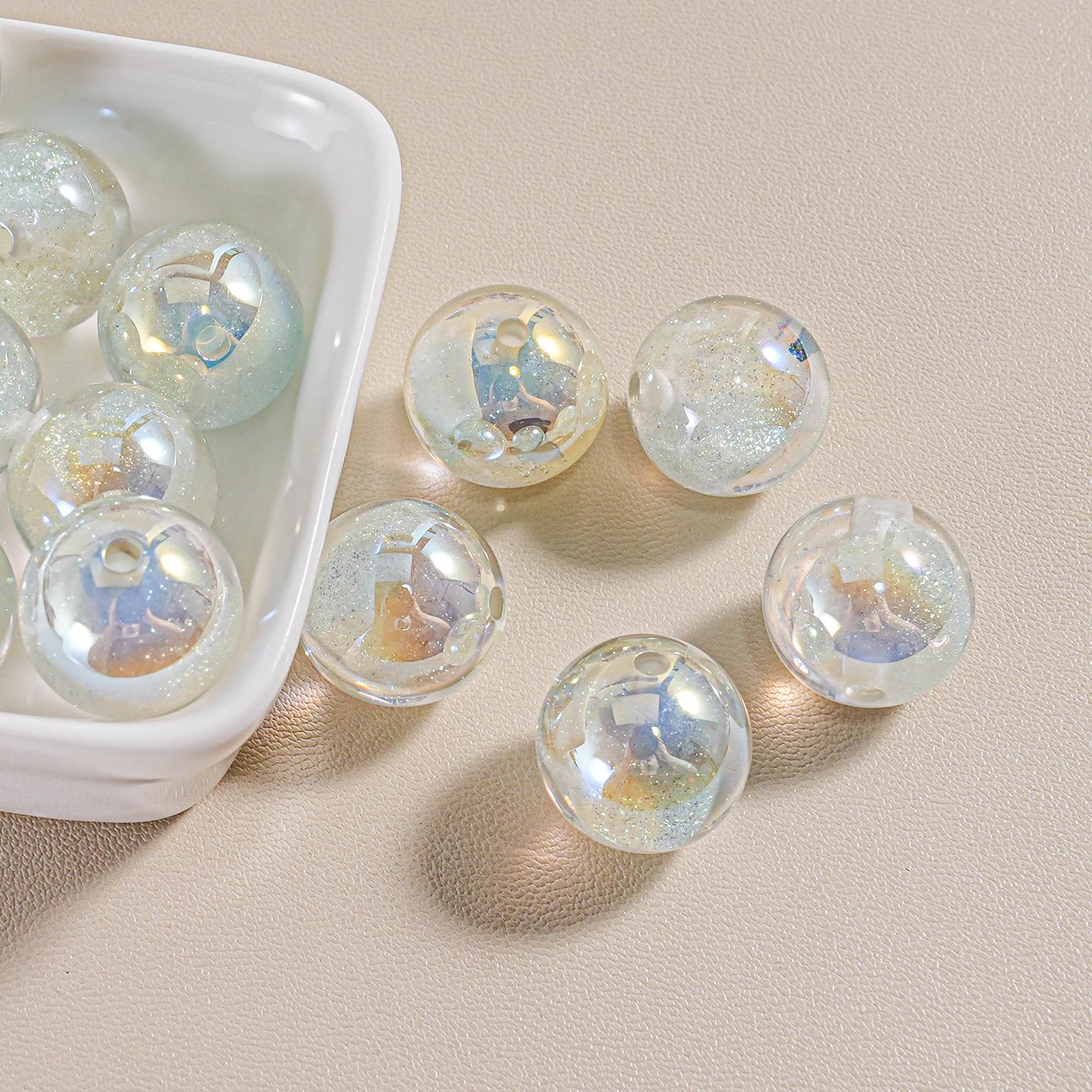 10 шт. Светящееся Сердце Любовь Сплав Сердце Бусина Хрустальная Бусина Цепочка для Мобильного Телефона Высококачественная Цепочка для Брелока 16mm