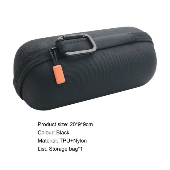 Úložná taška Zip Přenosná Bezdrátová Bluetooth-kompatibilní Uzávěr Vodotěsný Cestovní pouzdro pro přenášení reproduktoru