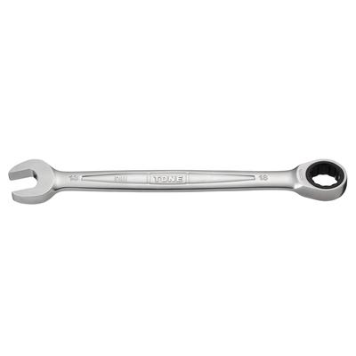 TONE Ratschen-Ringschlüssel Schlüsselweite 18mm HPRM-18