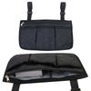 Wheelchair Armrest Side Storage Bag Portable Waterproofs Armrest Side Storage Bag Chair Organizers Arm Rest Pouches
