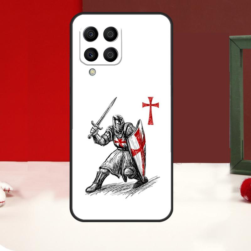 Christian Templar Knights Case For Samsung Galaxy M52 M32 M22 M12 M14 M54 M13 M23 M33 M53 M11 M21 M31 M51 M30s Coque