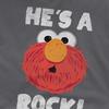 Sesame Street Unisex Adult HeÂ´s A Rock T-Shirt