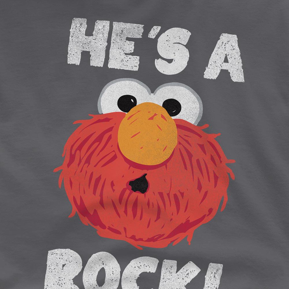 Sesame Street Unisex Adult HeÂ´s A Rock T-Shirt