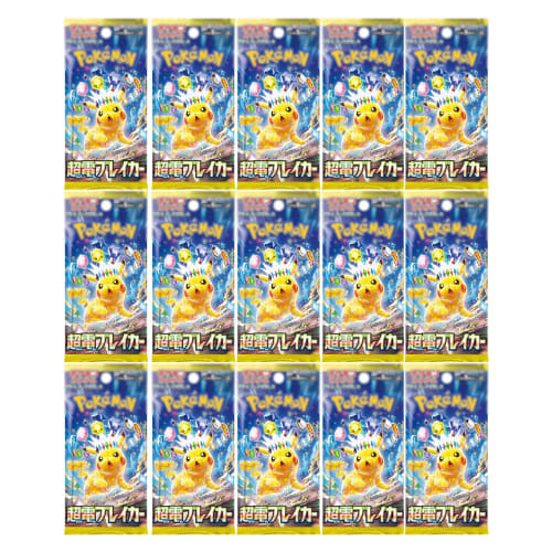 15-pack Sold Individually Chouden Breaker Card Game Expansion Pack Box