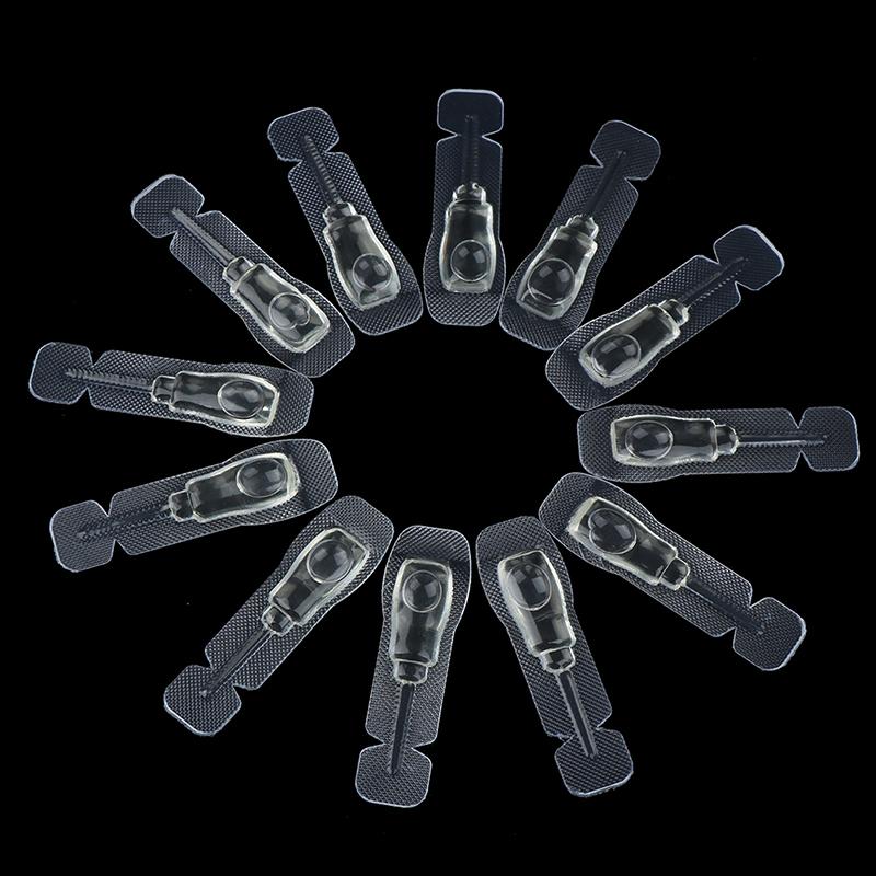 12 ks Bílý tekutý přípravek na opravu okrajů 2.5D Zakřivený okraj Telefon Tvrzené sklo Fólie Bílá