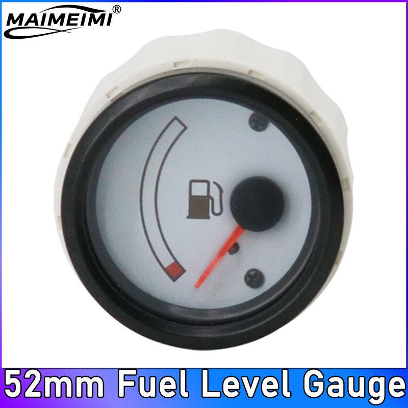 52mm Fuel Level Gauge 704/50098 2" Oil Level Meter for Car Truck Vessels for JCB Backhoe Loader X 4cx