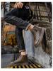 Men's Winter Fleece-Lined Waterproof Non-Slip Martin Boots - Warm, Durable, and Versatile.