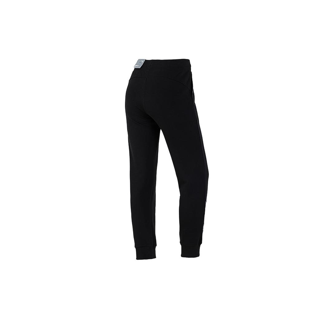 Puma Knit Running Training Casual Breathable Pants Women Bottoms Black 847712-01