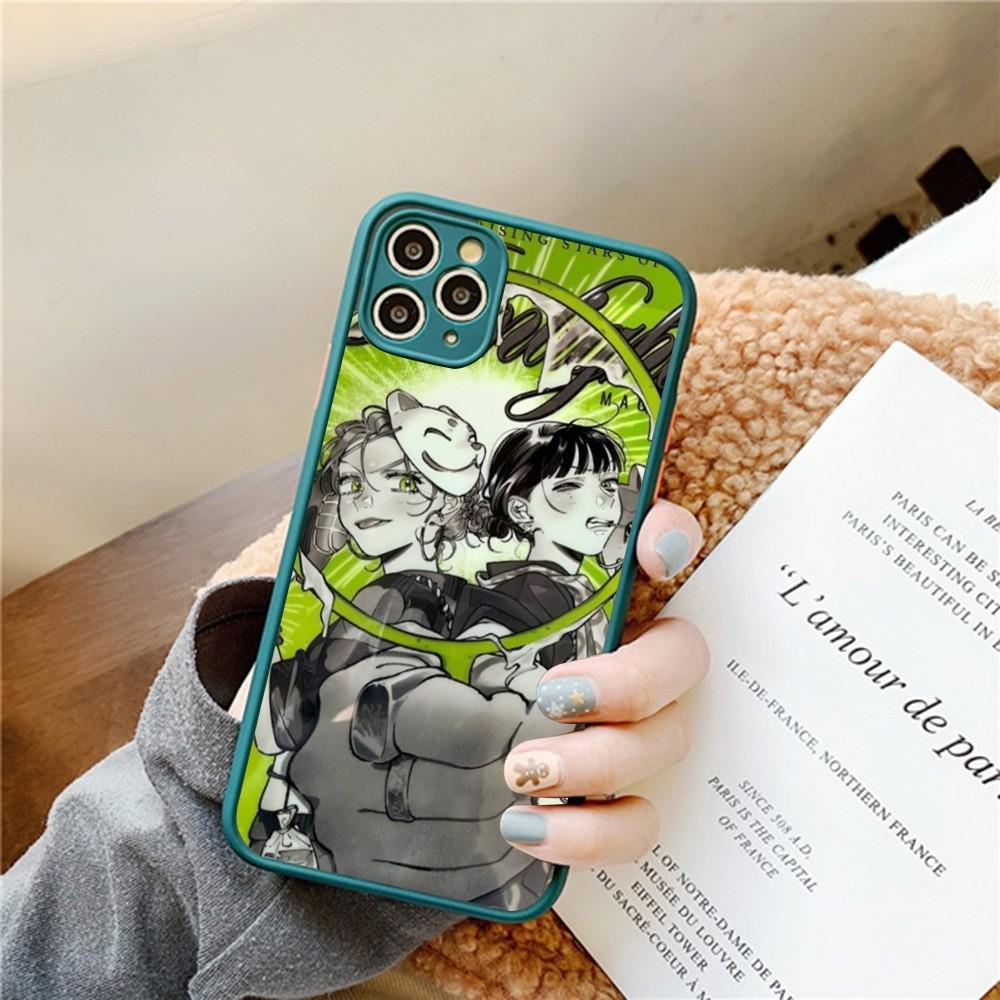 A-Aya O-Oosawa K-Koga M-Mitsuki Phone Case For IPhone 14 11 12 13 Mini Pro Max 8 7 Plus X XR XS MAX Translucent Matte Cover