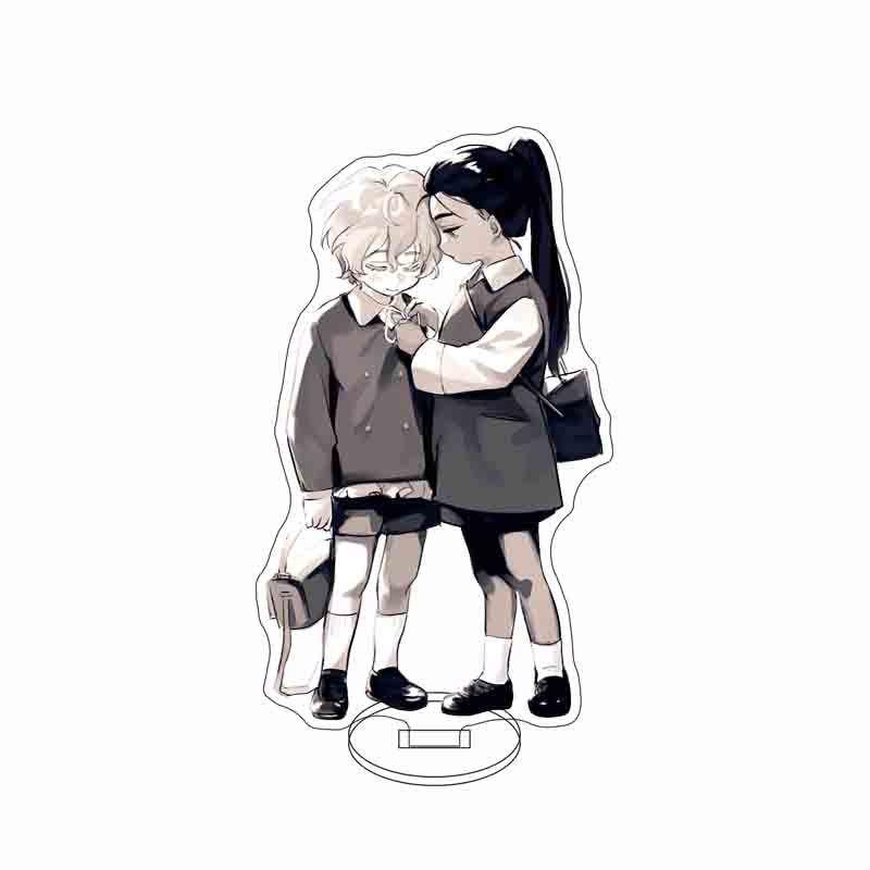 Alien Stage Till IVAN Luka Acrylic Stand Model Plate Decoration Originality Desk Figure Display Fan Gift Cartoon Couple Product