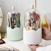 Dust-proof Rotatable Makeup Brush Box Detachable Desktop Makeup Organizer  Lipstick Eyebrow