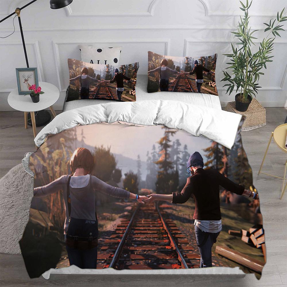 Life Is Strange Bedding Sets Eu Single Us Twin Comforter Quilt Bed Cover Duvet Cover Pillow Case 2-3 Pieces Sets Kids Adult Size