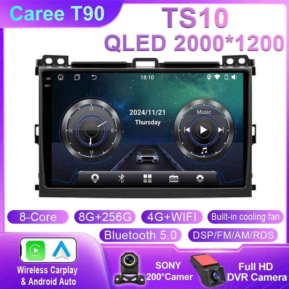 Android Car Radio For Toyota Land Cruiser Prado 120 3 III For Lexus GX470 GX 470 J120 2002 - 2009 Car Multimedia Video Player BT