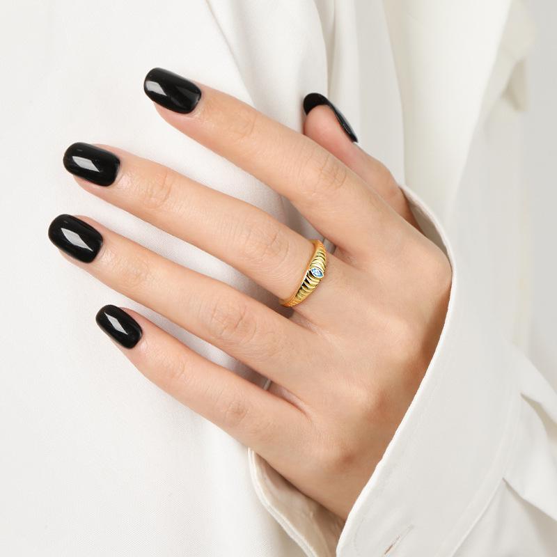 Marquise Cut Demon Eye Light Luxury S925 Sterling Silver Women s Ring - High-End European/American Style Index Finger Jewelry Size 7