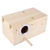 Wooden Durable Birds Nest Box Cockatiels Bird Breeding Box House Decoration