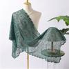 Temperament Elegant Plum Blossom Sequins Embroidered Shawl Bridal Cheongsam Evening Dress Banquet Shawl