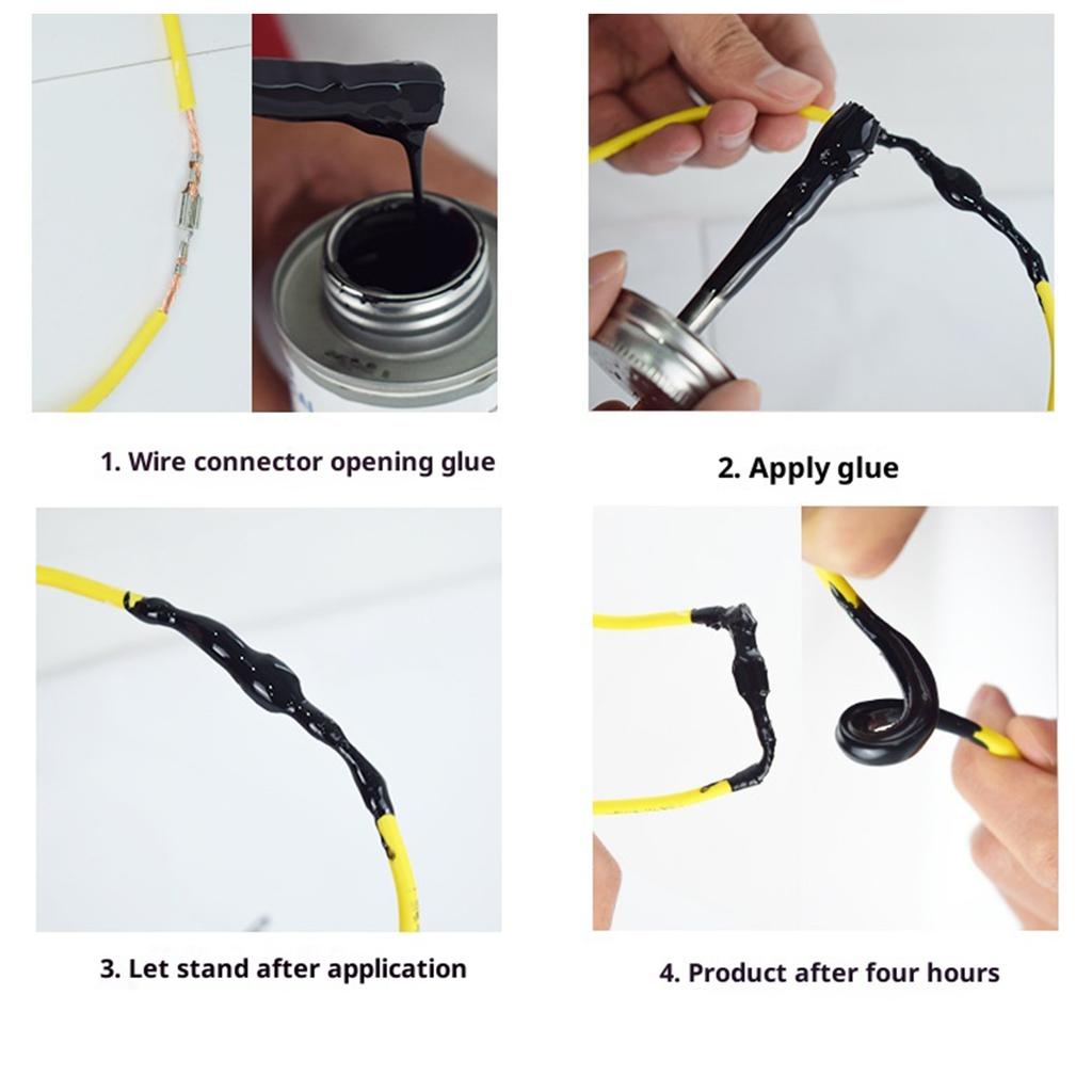 Liquid Insulation Glue Tape Waterproof Liquid Insulation Electrical Tape Liquid Insulating Coat Tape for Wires Cables