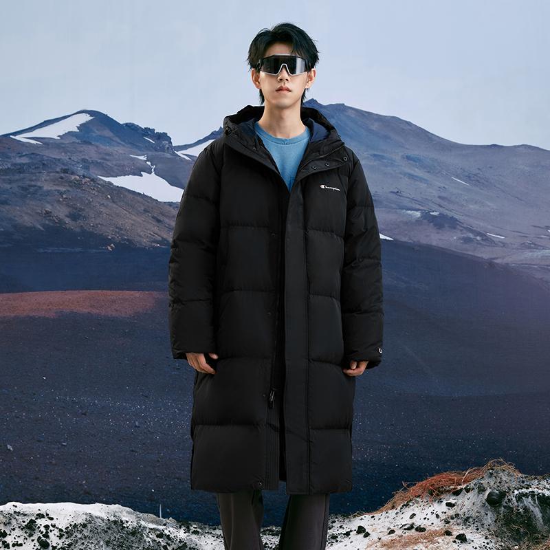Champion Down Jackets Unisex Hooded Thickened Down Coat U4DDJSM025