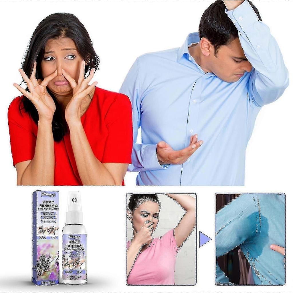 Lavender Anti Odor Sweat Spray Underarm Sweat and Odor Body Odor Spray Anti Odor Sweat Spray
