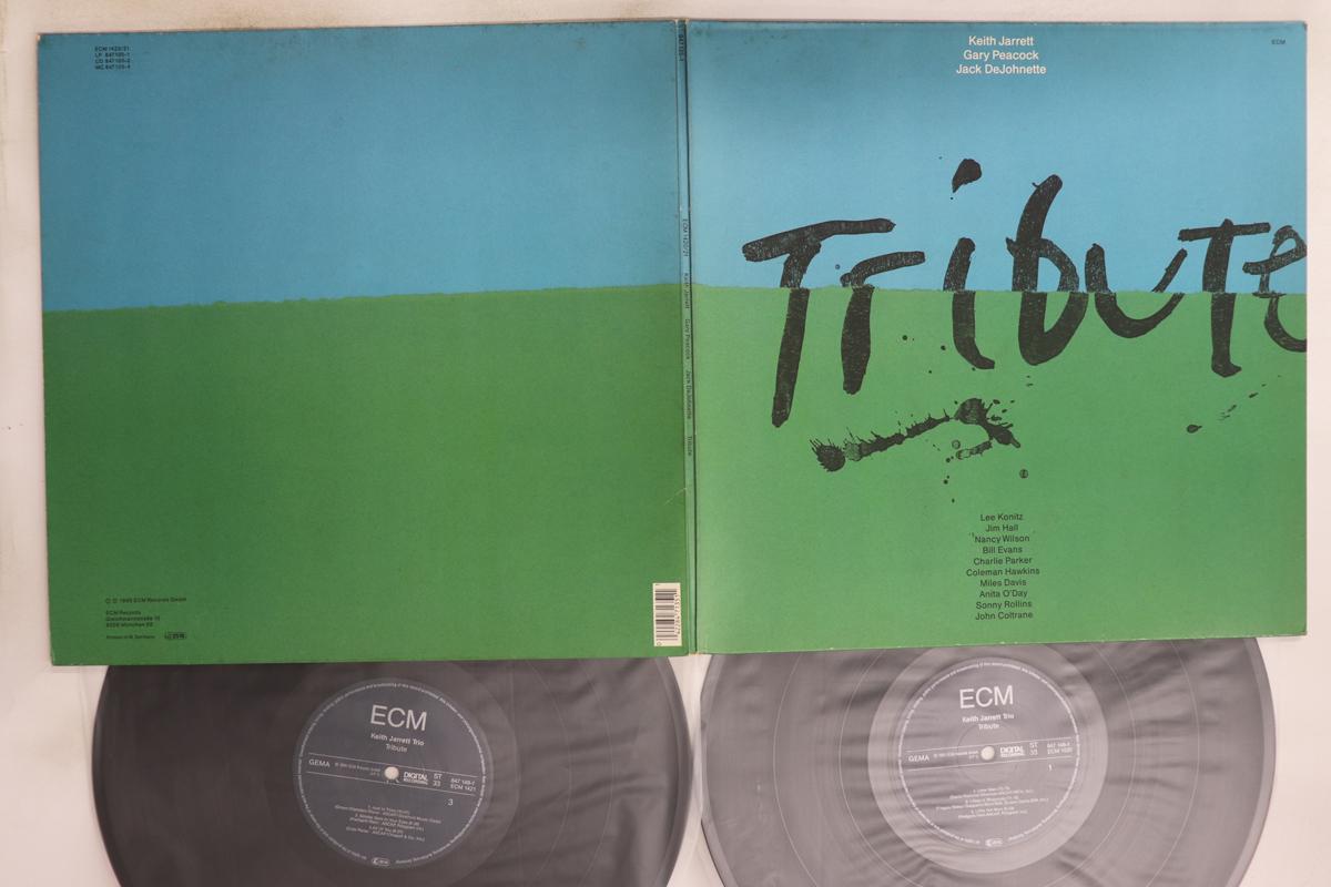 

LP Record KEITH JARRETT TRIO - Tribute ECM142021 ECM 1990 Germany Jazz Used
