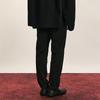 Men's Knitted Tapered Cropped Trousers