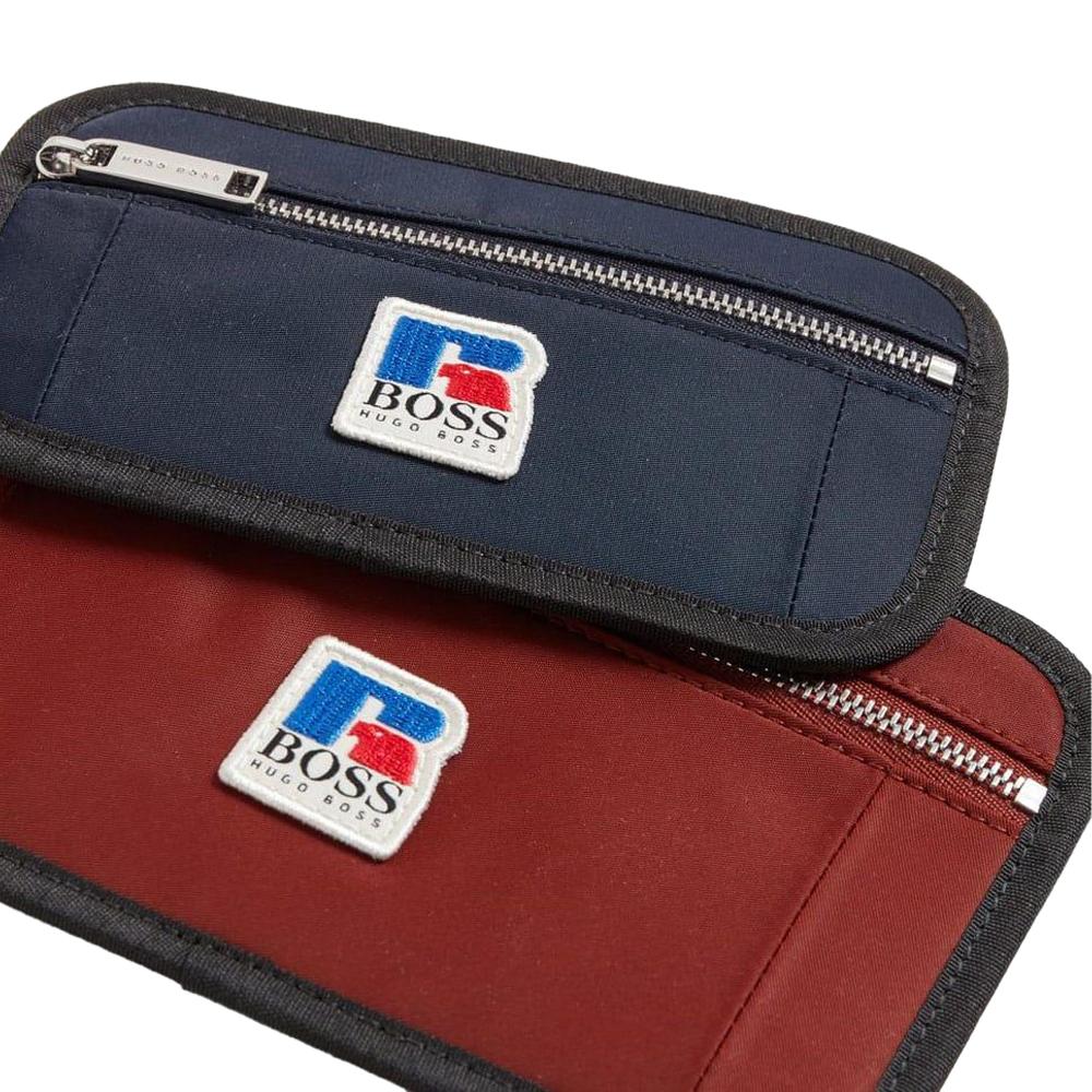 Boss X Russel Engraved Logo Neck Pouch