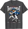 Triple Threat Ohtani, Betts, Freeman Los Angeles MLBPA T-Shirt