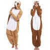 Kigurumi Pajamas Animal Cosplay Sloth Unisex Adult Costumes Robe Jumpsuit Onesie