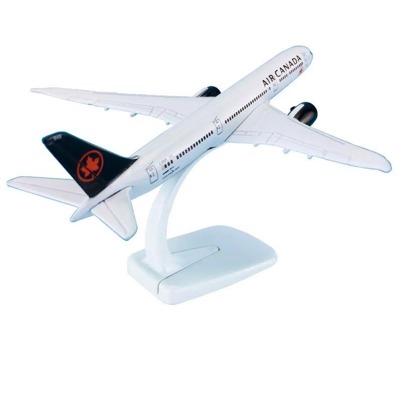 16/20CM  Air Canada 787 Aircraft Model,Zinc Ally 1:400 Airplane Aircrafts Boeing B787Air Canada Plane Model Display Collection