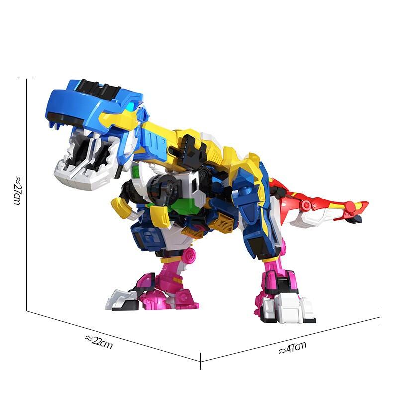5 IN 1 Mini Force 2 Super Gino Power Transformation Robot Toys Action Figures MiniForce X Deformation Dinosaur Mecha Toy