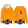 Women's Fashion Casual Long Sleeve Loose Printed Pullover Sports Long Sleeve Hooded Sweatshirt