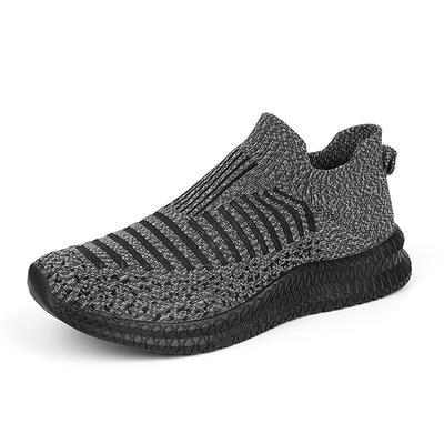 Trend-Spot Atmungsaktiver Laufschuh Atmungsaktive Mesh-Oberfläche Große Größe Leichte Slipper Freizeitschuhe