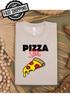 Pizza Slut Fun Statement T-Shirt für Erwachsene, Rundhalsausschnitt, Pizza-Liebhaber, Foodie