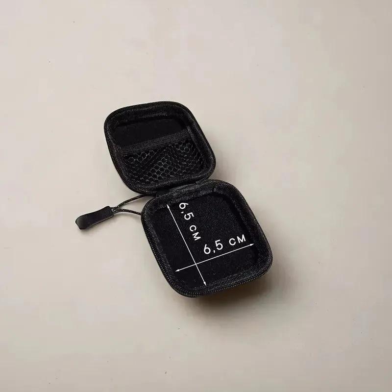 Hard Portable Shockproof Headphone Earphone Accessories Case Memory Card USB Cable Headset Storage Bag