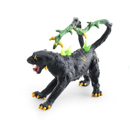 Monsters Figurine Various Water Crab Octopus Ice Demon Cattle Black Panther Monsters Model Ornament PVC Mythical Animal Statue Model Decoration